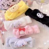kawaii sanrio hello kitty bandeau en peluche mignon arc ornement cheveux accessoires laver un visage maquillage fournitures accessoires