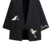 hanfu en pur coton, vêtements kimono traditionnels asiatiques et du pacifique, haut cardigan brodé de style ethnique, vêtements de protection solaire