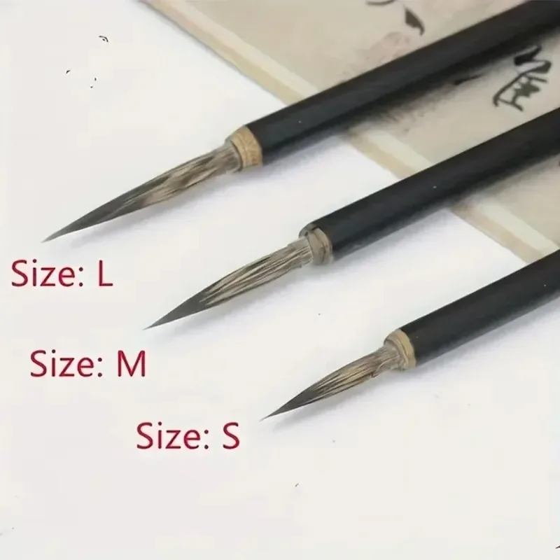 ensemble de pinceaux de calligraphie chinoise, pinceaux d'écriture traditionnels authentiques, fournitures d'art de qualité supérieure pour la calligraphie/peinture chinoise ensemble de pinceaux de calligraphie chinoise, pinceaux d'écriture traditionnels authentiques, fournitures d'art de qualité supérieure pour la calligraphie/peinture chinoise