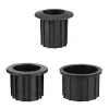 kit de base de parasol d'extérieur, support métallique résistant aux intempéries pour parasol stable, support de parasol de jardin avec bouchons réglables