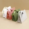 sacs cadeaux avec poignées en papier, sac à main avec ruban à nœud, emballage de bijoux, anniversaire, mariage, remise de diplôme, célébration, emballage cadeau