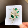 1pc mode branche broche pour femmes hommes simple rétro feuilles broches broches bijoux accessoires à la mode cadeaux de vacances d'été 2025