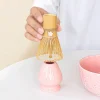 fouet matcha traditionnel en bambou, multifonctionnel, réutilisable, thé vert matcha en poudre, service à thé japonais, cadeaux chasen