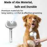 Brosse de toilettage pour chiens à pulvérisation de vapeur brosse à vapeur Unique pour chiens brosse de toilettage de luxe brosse à vapeur pour chiens C