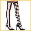 japonais harajuku rayé longues chaussettes femmes cuisse haute chaussettes sur le genou bas japonais lolita dames filles genou chaussettes hautes