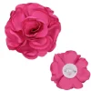 grande broche fleur de rose en tissu, épinglettes d'art faites à la main, corsage imbibé de robe, bijoux de fête de mariage, mode