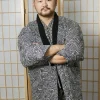 hiver haori japon traditionnel cardigan coton chaud kimono vintage femmes hommes asiatique style folklorique pyjamas harajuku samouraï yukata