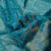 tissu en mousseline de soie à motif d'écailles de poisson pour femmes, tissu imprimé tencel, robe à coudre