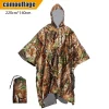 solomon poncho imperméable multifonctionnel, imperméable, housse à capuche, camping en plein air, randonnée, voyage, moto, équipement de pluie, tente