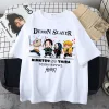 t shirt demon slayer d'anime japonais, t shirt unisexe kawaii kimetsu no yaiba pour femmes, t shirt drôle tanjirou kamado