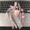 japonais nouveau ins style fraise sac suspendu chaîne pendentif petit frais pendentif mode personnalité été sac pendentif porte clés