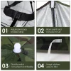 chapeau de parapluie de pluie pliable, pare soleil de pêche en plein air, imperméable, casquette de soleil de camping et de pêche, vêtements de sauna, chapeau de tête portable