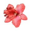 pinces à cheveux fleur hawaïenne pour femmes et filles, épingles à cheveux florales, hibiscus et orchidée, été, plage, vacances, fête de mariage, accès aux cheveux, p0t4