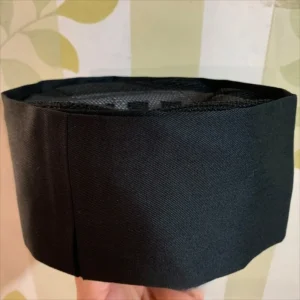 Casquette à Sushi respirante de Style japonais, chapeau de Chef en maille résistante à l’usure, confortable, noir, à dessus plat, pour café Casquette à Sushi respirante de Style japonais, chapeau de Chef en maille résistante à l’usure, confortable, noir, à dessus plat, pour café