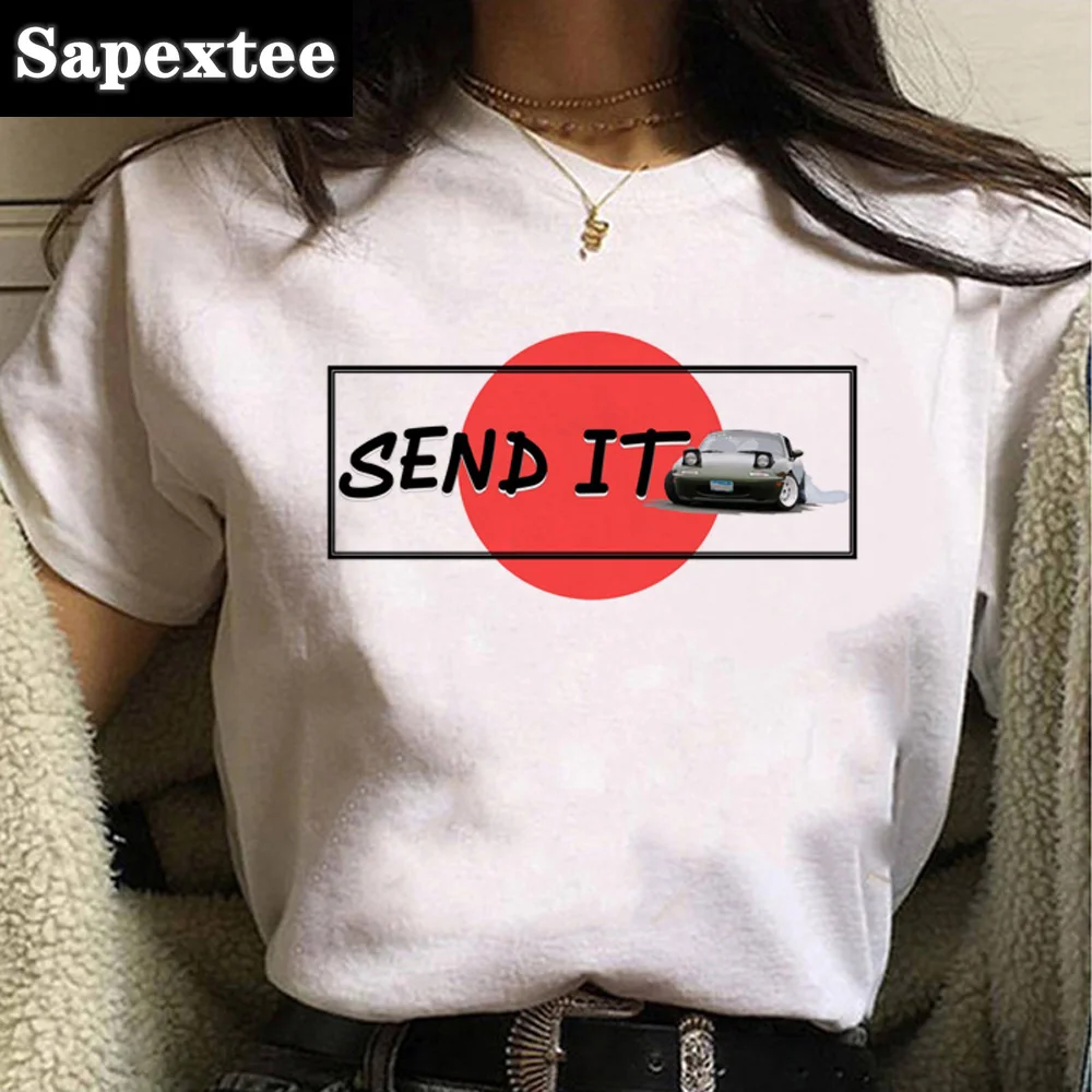 miata t shirt femmes bande dessinée japonaise anime t shirt fille manga vêtements japonais miata t shirt femmes bande dessinée japonaise anime t shirt fille manga vêtements japonais