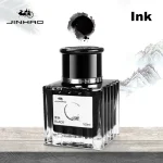 Jinhao – stylo à plume chinois en verre, 50/100ml, en bouteille, pour écriture, calligraphie, cartouche d&rsquo;encre, fournitures scolaires et de bureau, papeterie