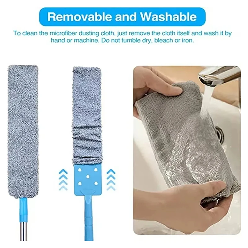 vadrouille de nettoyage domestique duster ; poignée extensible pour brosse de chevet ; outil de nettoyage de canapé ; idéal pour le dépoussiérage vadrouille de nettoyage domestique duster ; poignée extensible pour brosse de chevet ; outil de nettoyage de canapé ; idéal pour le dépoussiérage