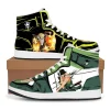 one piece anime luffy zoro baskets chaussures décontractées chaussures de basket ball dessin animé impression confortable surdimensionné chaussures plates cadeau d'anniversaire