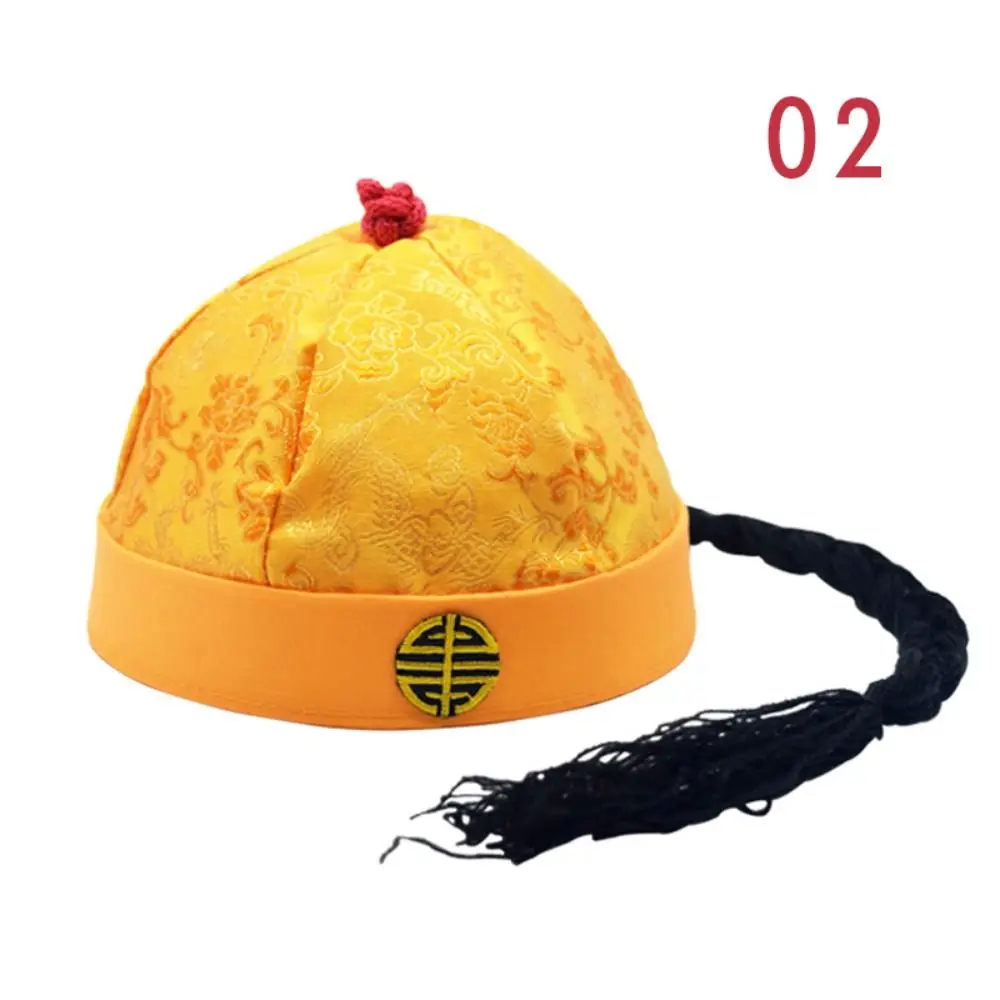 chapeau traditionnel de la ociastie des prairie chinois pour enfant, tenue de sauna, cosplay, costume d'opéra de pékin, casquette vintage de ix, chapeau de la ociastie qing pour homme chapeau traditionnel de la ociastie des prairie chinois pour enfant, tenue de sauna, cosplay, costume d'opéra de pékin, casquette vintage de ix, chapeau de la ociastie qing pour homme