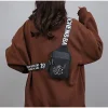 sac à bandoulière de personnalité japonaise, sac à bandoulière de marque de mode, petit sac de poitrine imprimé créatif, sac léger pour téléphone portable