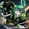 t shirt kawasaki, t shirt imprimé, séchage rapide, absorbant la transpiration, vêtements de moto amples et confortables à la mode