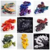 dragon artisanal imprimé en 3d, 31.5cm, ornement de bureau, décoration de maison et de bureau, articulations mobiles, jouet fidget pour adultes et enfants