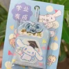 Sanrio Collection cannelle riz noir Hello Kitty bénédictions broderie décoration porte-bonheur ami mignon cadeau exquis