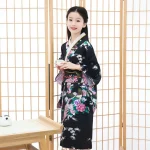 Kimono japonais traditionnel imprimé Floral pour enfants, robe Kimono Sakura pour enfants asiatiques, nouvelle élégance