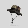 chapeau de soleil d'été pour femmes, style japonais, blocage de couleur, protection uv upf50 +, randonnée en plein air, camping, casquette de pêche respirante