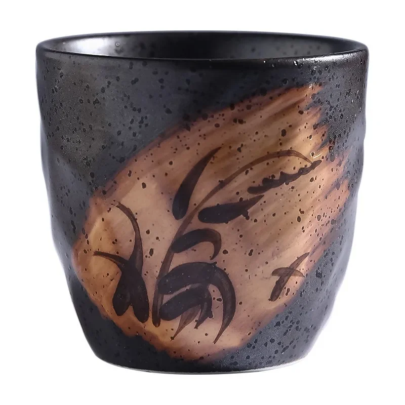 tasse à thé rétro en céramique japonaise, zone estay francs, café matcha, tasse décontractée tasse à thé rétro en céramique japonaise, zone estay francs, café matcha, tasse décontractée