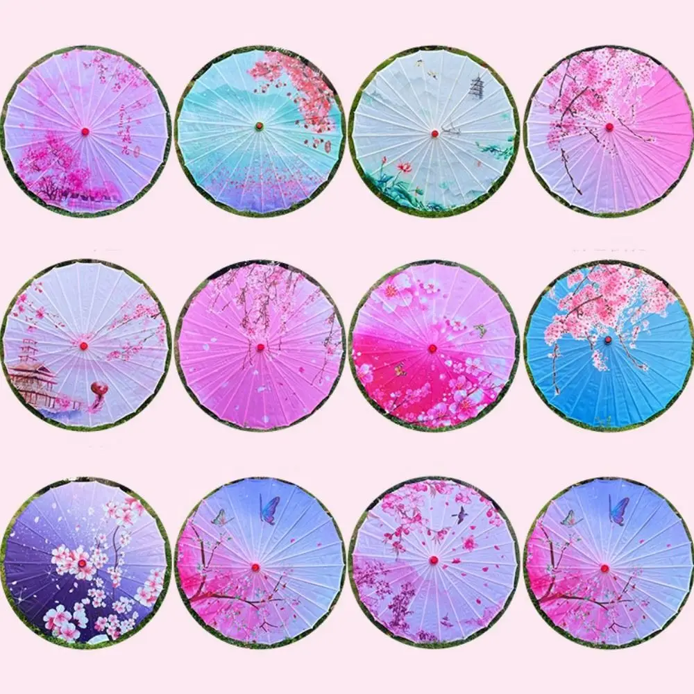 parapluie en tissu de soie pour éventail de 56cm, 10 couleurs, accessoire de danse, style antique chinois, parapluie classique de style japonais parapluie en tissu de soie pour éventail de 56cm, 10 couleurs, accessoire de danse, style antique chinois, parapluie classique de style japonais