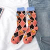 printemps et automne nouveau japonais harajuku femme chaussettes coton coréen kawaii chaussettes femmes mignon rose streetwear eur35 42