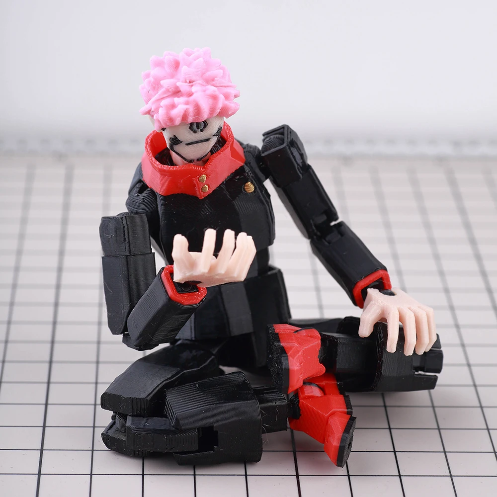 série jujutsu kaisen articulée multi joint 9l3d itadori yuji black flash ver. dunny13 lucky13 ornements périphériques faits à la main série jujutsu kaisen articulée multi joint 9l3d itadori yuji black flash ver. dunny13 lucky13 ornements périphériques faits à la main