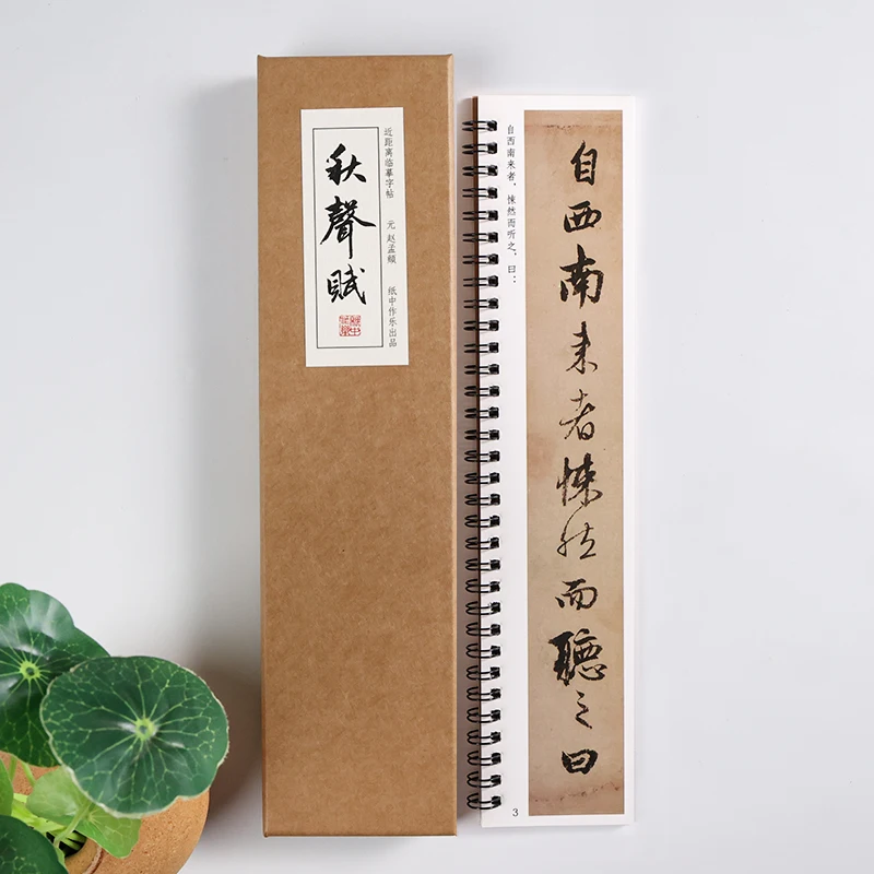 cahier de calligraphie classique zhao mengfu, running pier, stylo pinceau traditionnel, rick chinois, livre d'écriture de lutte cahier de calligraphie classique zhao mengfu, running pier, stylo pinceau traditionnel, rick chinois, livre d'écriture de lutte