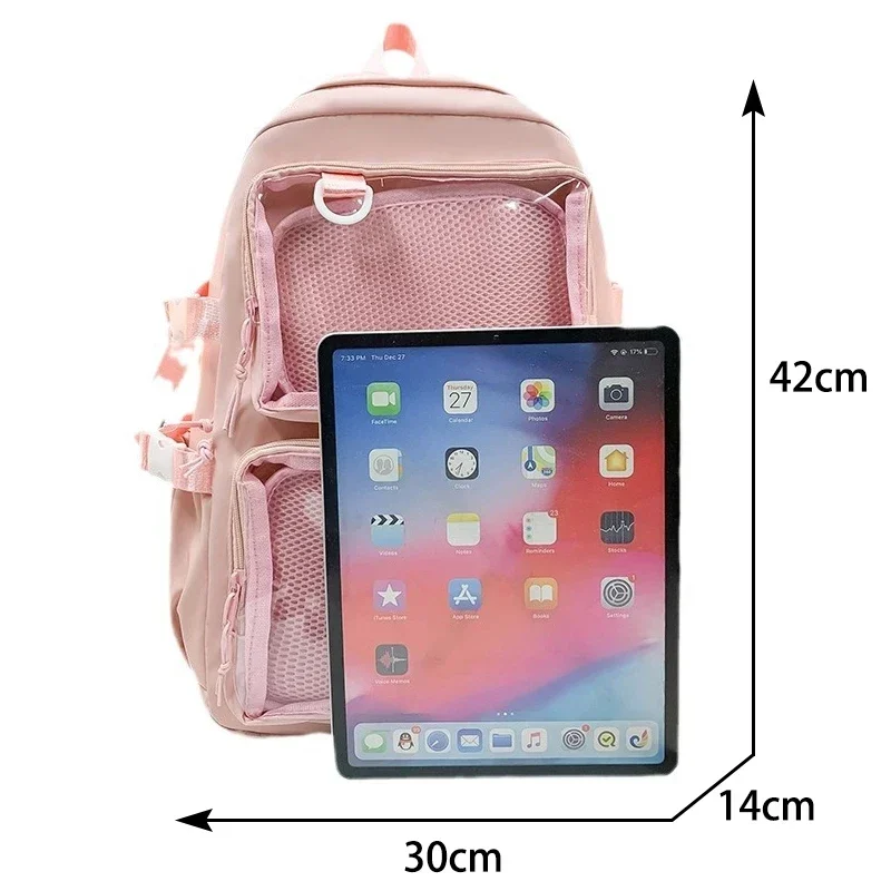 japonais kawaii itabag femmes nouveau 2024 sac à dos transparent femmes grande capacité ita sac à dos sacs d'école pour étudiant jk japonais kawaii itabag femmes nouveau 2024 sac à dos transparent femmes grande capacité ita sac à dos sacs d'école pour étudiant jk