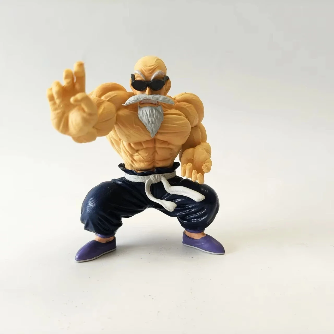 figurine dragon ball master roshi de 9cm, série musculaire, version q, modèle d'action en pvc, collection de statues, jouets de décoration, cadeau figurine dragon ball master roshi de 9cm, série musculaire, version q, modèle d'action en pvc, collection de statues, jouets de décoration, cadeau