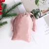 10 pièces/lot 8x1 0/10x15cm nouveaux sacs à cordon emballage en velours pochettes cadeaux décoratives personnalisation mais différents prix