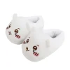 chiikawa jiikawa pantoufles en peluche ours auto déprécateur usachi xiaobachiika pantoufles mignonnes intérieur chaussures en coton super doux cadeau pour fille