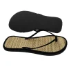 femmes tongs plates pantoufles confortables sandales antidérapantes bambou rotin tongs maison salle de bain mode pantoufles zapatos