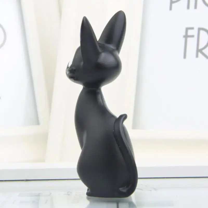 bricolage mignon dessin animé chats noirs japonais anime figurine résine kawaii chat décor de bureau fée jardin miniatures jardin décor à la maison bricolage mignon dessin animé chats noirs japonais anime figurine résine kawaii chat décor de bureau fée jardin miniatures jardin décor à la maison
