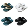 tongs simples et décontractées pour hommes, respirantes et antidérapantes, pantoufles d'extérieur confortables, vêtements de maison, pantoufles de plage