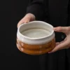 bespritgift 4 pièces service à thé de style antique bol matcha en céramique ensemble cadeau de whisky en bambou pour kit matcha japonais vintage de cérémonie