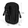 sac banane de jambe de l'armée camsolomon pour hommes, sac de ceinture d'équitation, portable, multifonctionnel, sac de leggings de sport