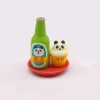 chat japonais zakka épicerie restaurant chinois panda scène miniature petit commerçant châtain chinois lamian nouilles dim sum