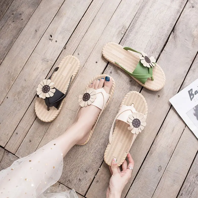 femme pantoufles fleurs sandales tongs sur chaussures de plage pour femmes tongs pas cher premium 2025 luxe liquidité vente femme pantoufles fleurs sandales tongs sur chaussures de plage pour femmes tongs pas cher premium 2025 luxe liquidité vente