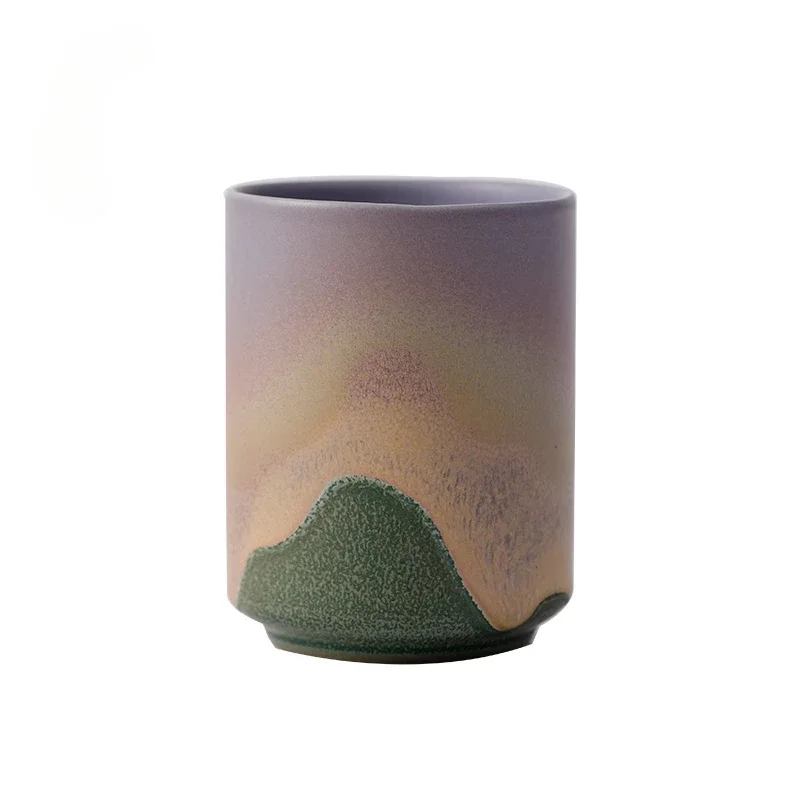 tasse en céramique de four japonais, tasse à thé artisanale en poterie brute faite à la main pour la cérémonie du thé traditionnelle, polyvalente (thé/café/eau) tasse en céramique de four japonais, tasse à thé artisanale en poterie brute faite à la main pour la cérémonie du thé traditionnelle, polyvalente (thé/café/eau)