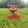 sculpture de dragon de noël 3d, cool kawaii, ornement en résine, romance moderne, poupée dragon de noël pour la maison
