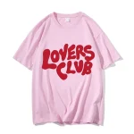 Niall Horan Lovers Club T-shirt à manches courtes pour hommes et femmes, Streetwear unisexe en coton, Col rond, Été, Harajuku, Nouveau