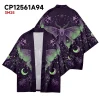 Cardigan surdimensionné, chemise de plage kimono, imprimé papillon Haori, vêtements de détente japonais confortables pour hommes et femmes