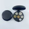 distributeur de pièces de monnaie japonais rond, porte monnaie, porte monnaie, boîte de rangement, porte monnaie en plastique en alliage d'aluminium